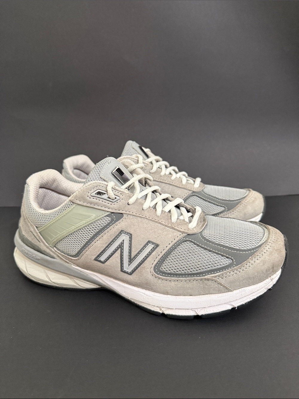 New Balance 990v5 Running Shoes Womens Size 10.5 Gray Made In USA